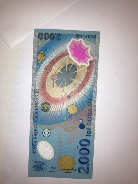 Bancnote de colectie cu eclipsa