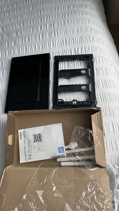 Clapeta geberit sigma 30 negru lucios