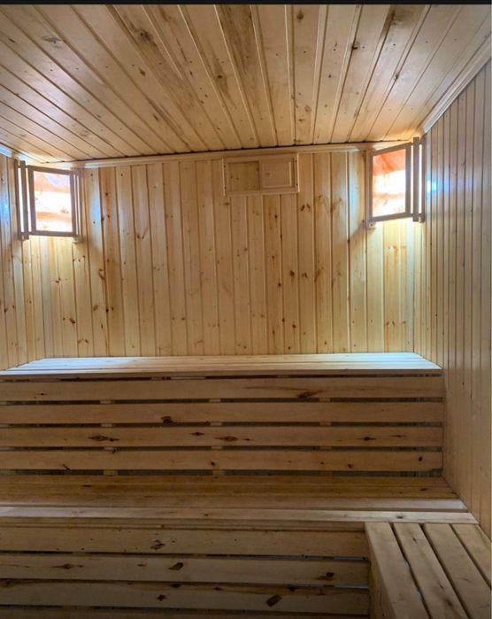 Сауна с бассейном