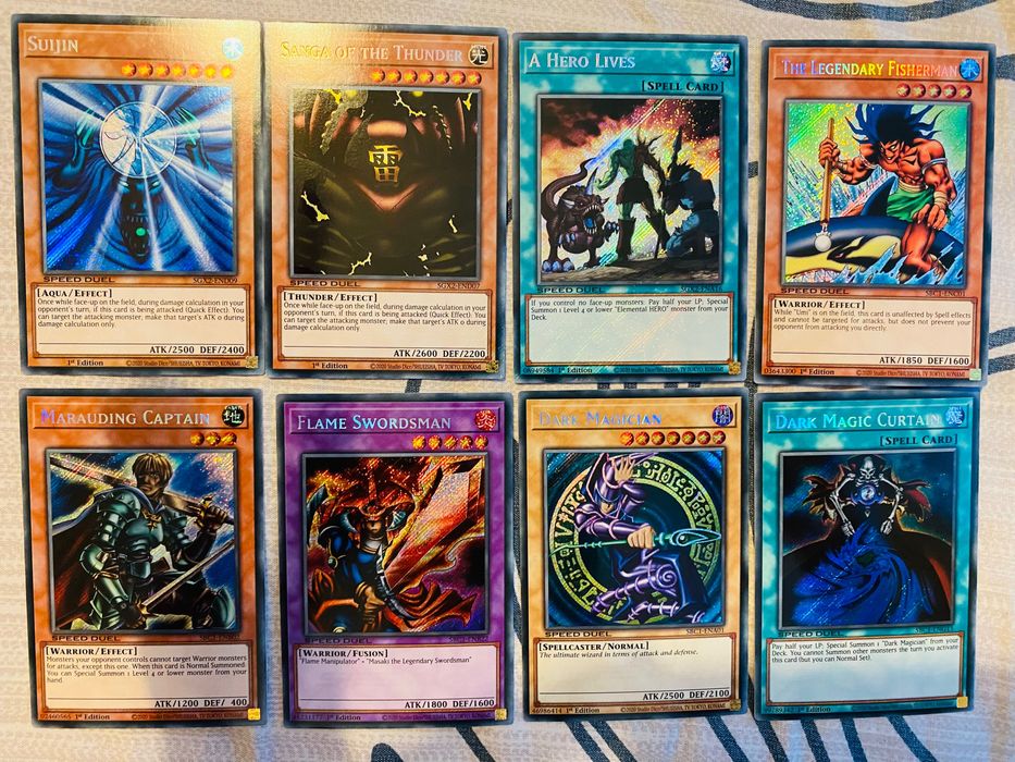 Предлагам Yu-Gi-Oh Secret rare карти и Prismatic Ultra Rare карти