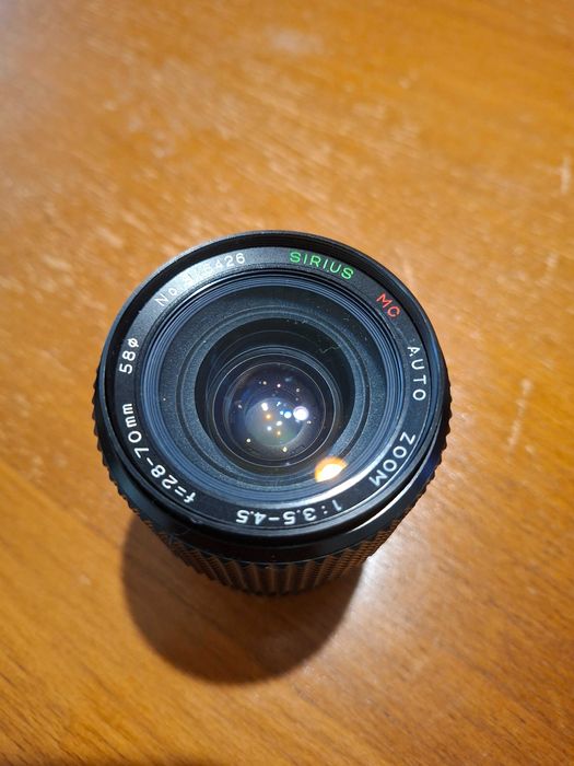 Obiectiv Sirius 28-70 mm 3.5-4.5 M42