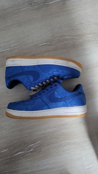Nike Air Force 1 x Clot Blue Silk