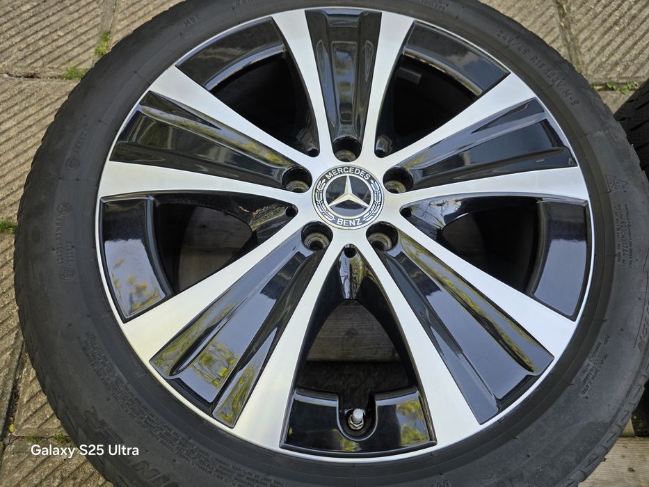 Лети джанти Mercedes + зимни гуми 245/45/18 Pirelli