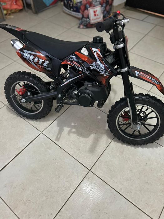 Mini dirt bike / mini cross 50cc Blitz – stare foarte bună ca nou