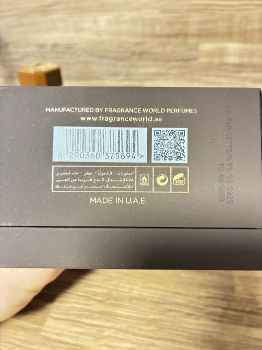 French Avenue Liquid Brun, Rasasi Hawas Black