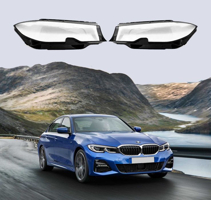 BMW G20 G28 капак фар стъкло капаци фарове крушки xenon