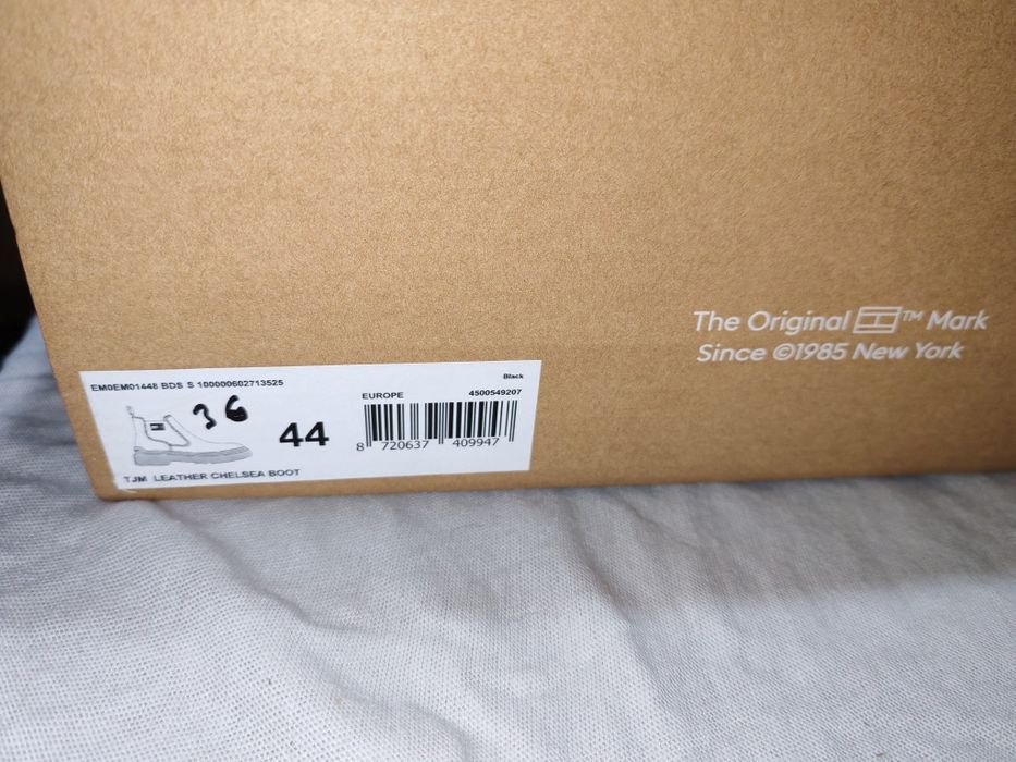 Удобни мъжки боти от естествена кожа TOMMY JEANS №44