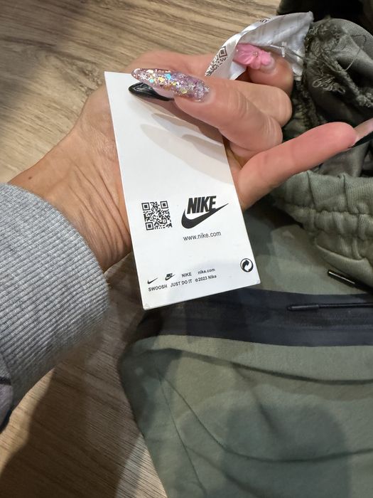 Мъжко ново спортно долнище Nike - Dri-Fit,зелено! Lн