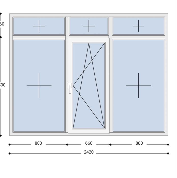 Б/у пластиковые окна