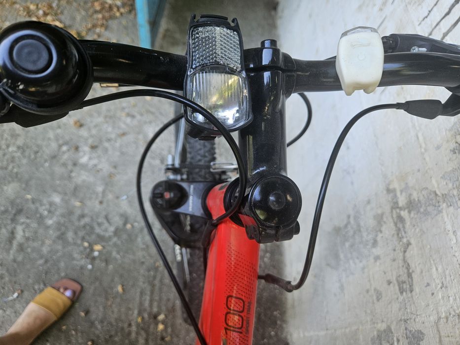 Bicicletă Rockrider MTB – roșie – s