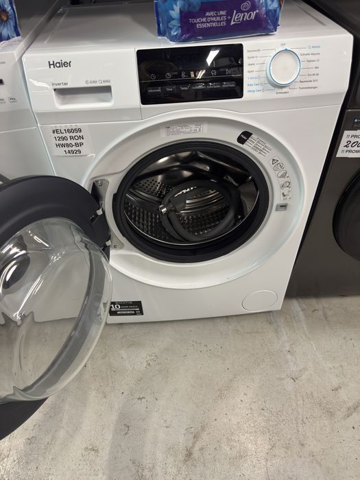 Mașină de spălat rufe slim 8kg Haier HW80-BP14929, factura si garantie 12 luni