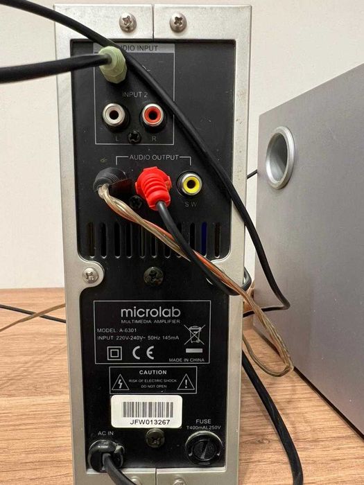 Колонки Microlab A-6301+усилитель