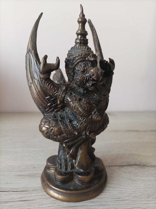 Метална статуетка на Гаруда, 17 см