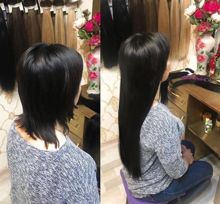 Натуральные Волосы 70 см