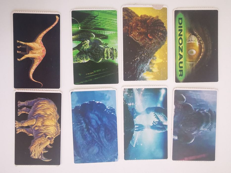 Cartonase Dinozauri Turbo  De Colectie anii 2000