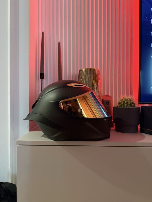 Casca moto AGV Pista 70 Anniversario | Carbon Mat MS