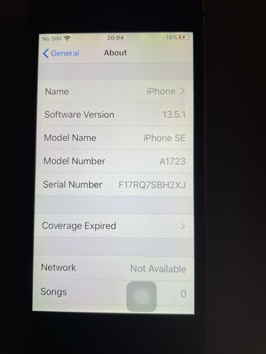 IPHONE SE 16 GB сребрист