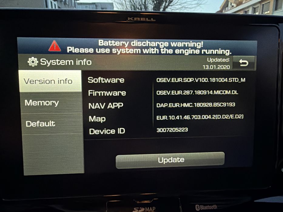 Navigatie Hyundai Kona