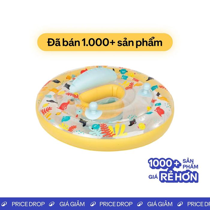 Colac scaun de piscină cu mânere Allfish - produs resigilat Decathlon