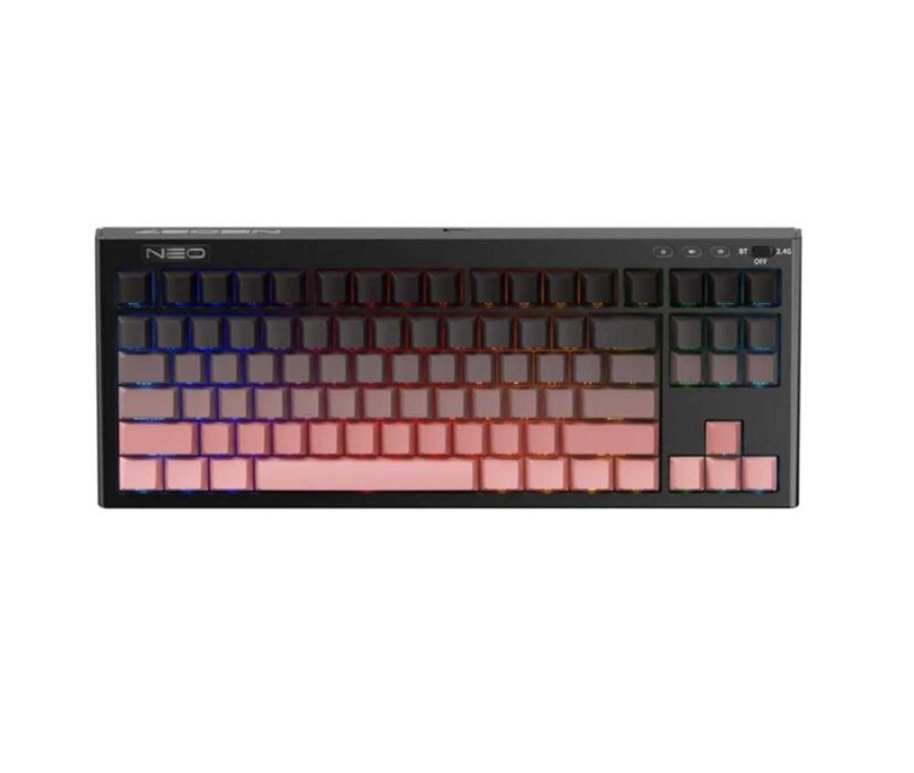 1STPLAYER NEO87 Rose Nebula — компактная клавиатура для игр, работы