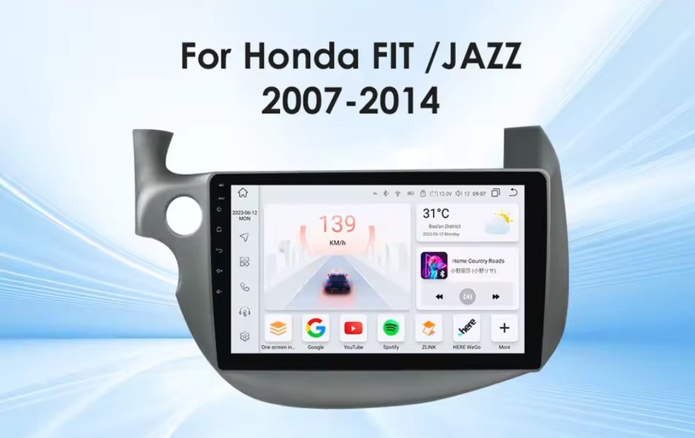 Navigatie Android dedicata HONDA FIT JAZZ (2007- 2013)
