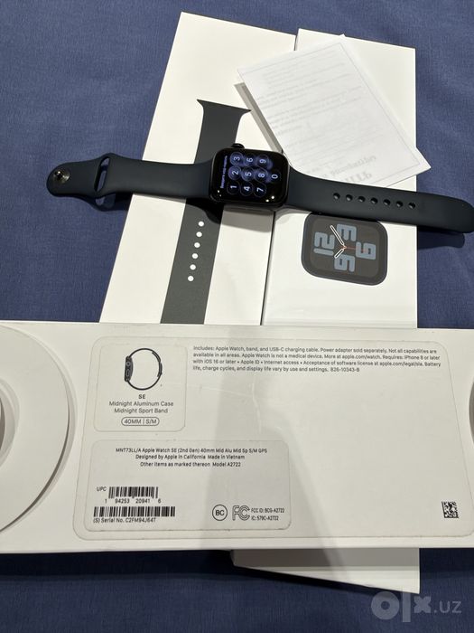 Apple Watch SE (Gen2 40mm Midnight)