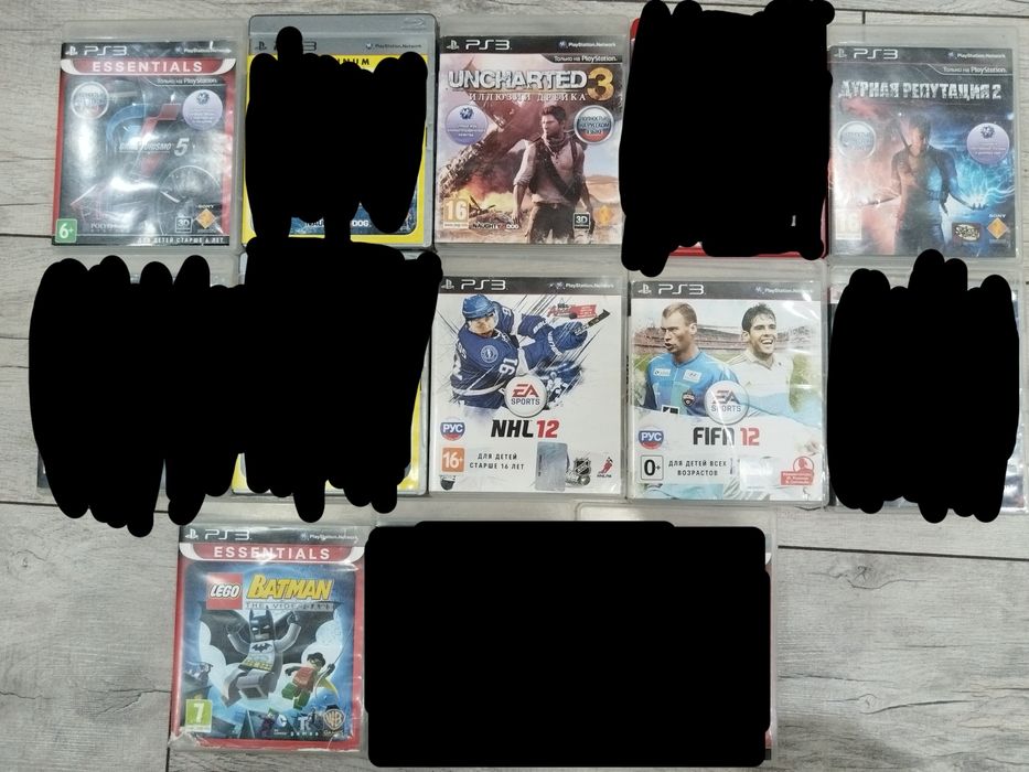 Диски на PlayStation 3