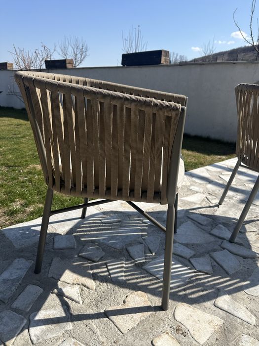 Vand 6 scaune de terasa, scaune gradina, exterior