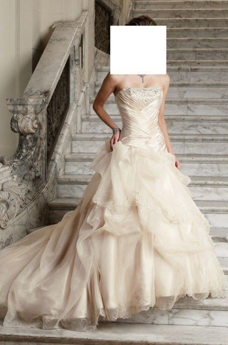 Rochie de mireasa marca Sophia Tolli. model Y2804 Irene