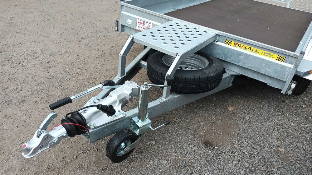Oferta remorca transport utilaj, noua, pana la 4m, MMA3500 kg