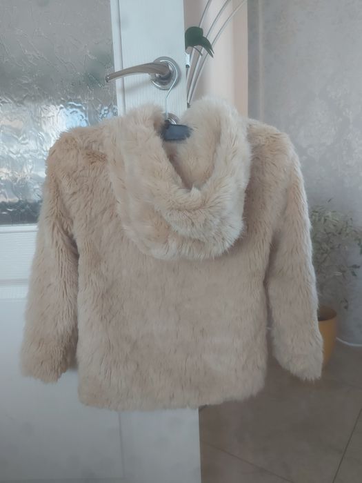 Детско пухкаво палто