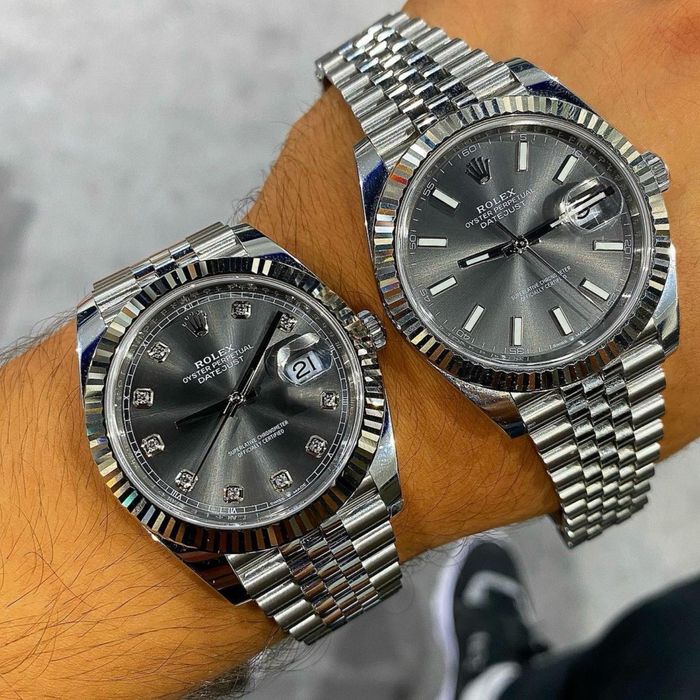 Rolex Date-Just 41mm Rhodium Dial ETA 3235