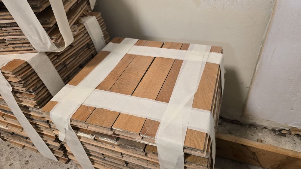 Буков паркет 35 кв.м.