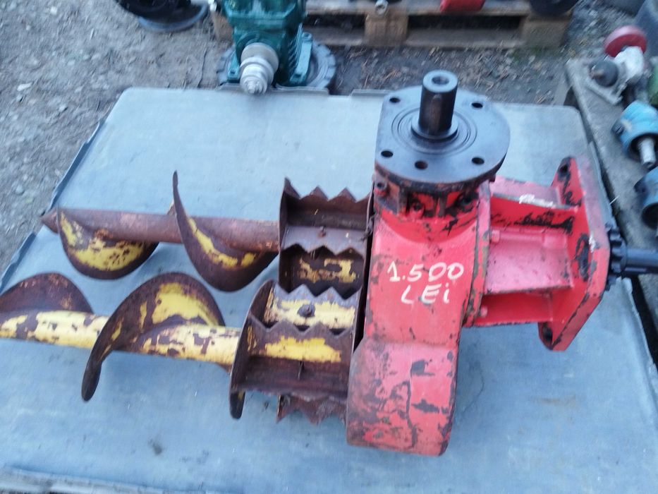 Sfredel burghiu făcut gropi  Reductor raport de 5 la 1