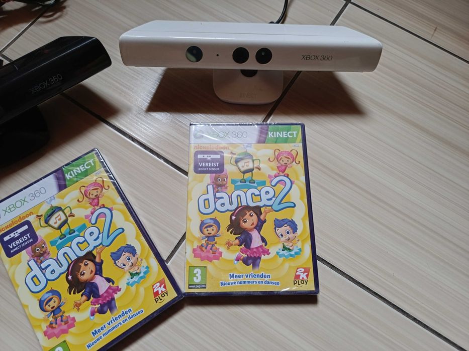 Kinect Xbox 360 cu jocul dedicat Nickelodeon Dance 2 Dora nou sigilat