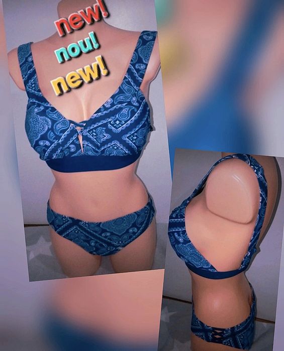 Costum de baie din doua piese. Marime 42