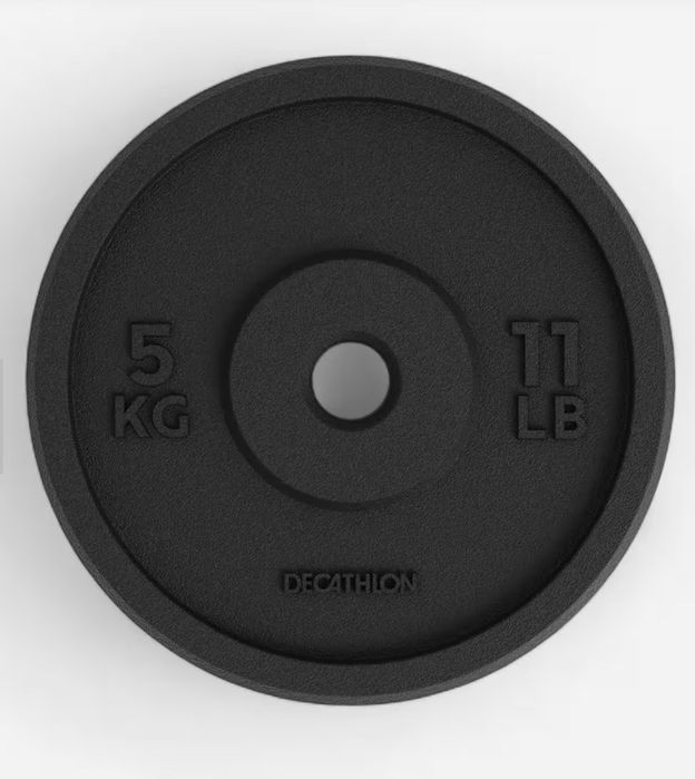 Discuri greutati fitness domyos 5 kg Decathlon