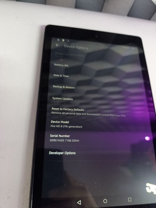 Tableta Amazon fire hd 8 generația 7 display 8 inch