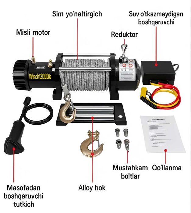 Avto Lebyodka /  ЛЕБЁДКА   evakuator uchun
