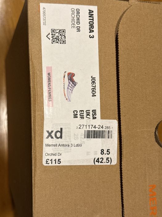 Adidas Merrell noi in cutie