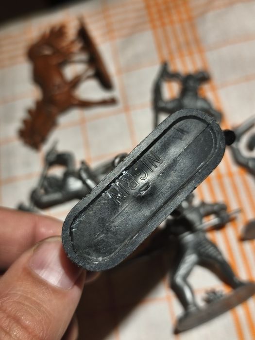 Figurine Cavaler, cowboy plastic West Germany