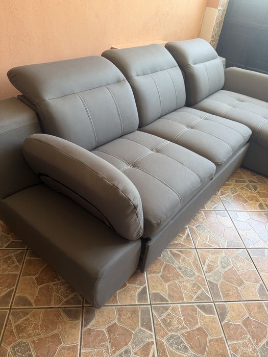 De vânzare colțar nou nouț extensibil și cu ladă de depozitarep