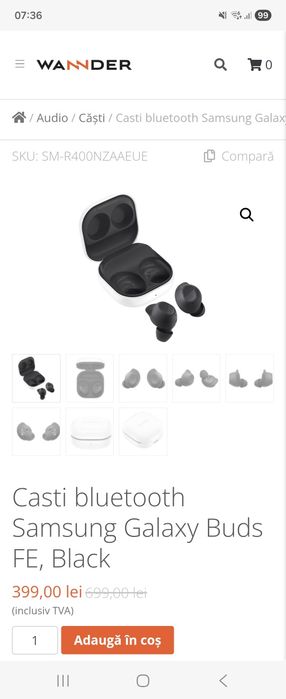 Samsung Galaxy ultra LTE sigilat+căști buds FE