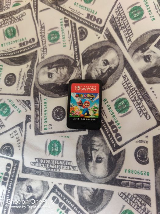 Картридж super Mario rabbits