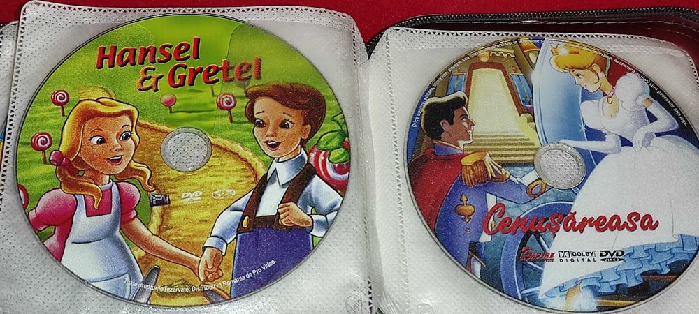 25 DVD. desene animate lb. romana impecabile