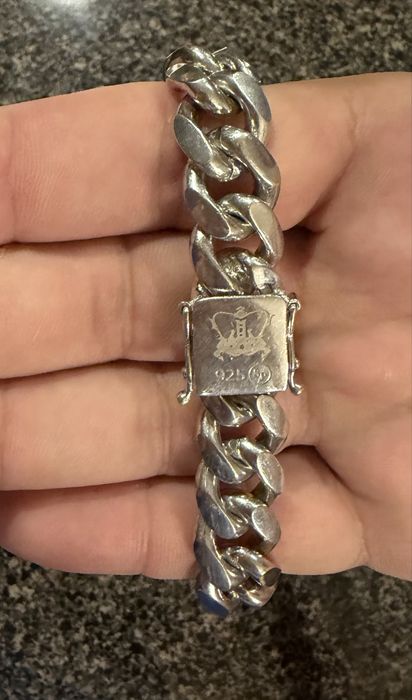 Мъжки сребърен синджир