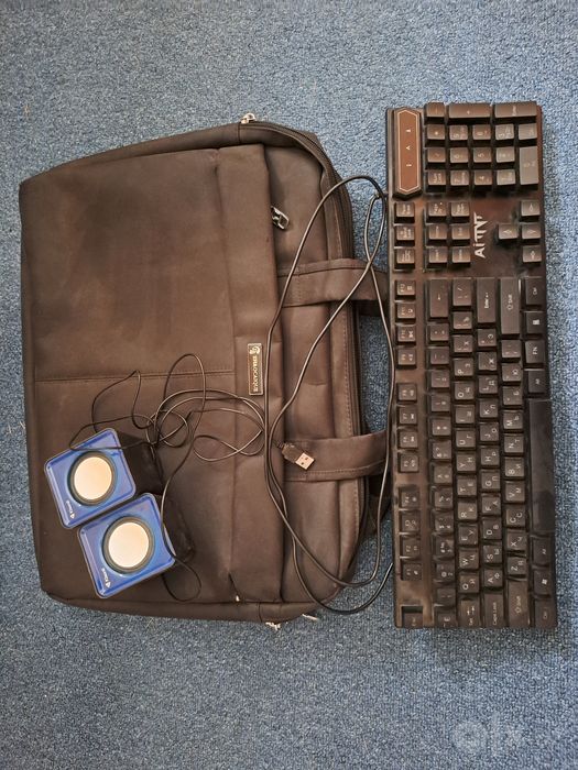 RGB klavyatura, Nutbook uchun sumka va yangi kalonkacha