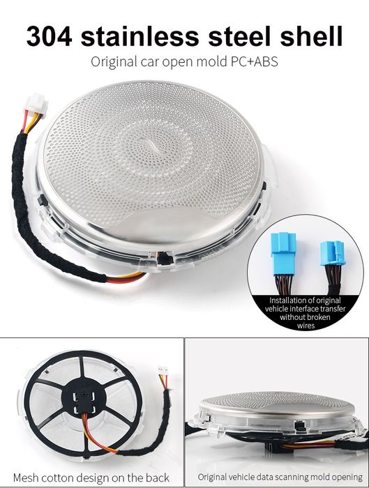 Capace boxe Mercedes cu lumină ambientala E Class W213