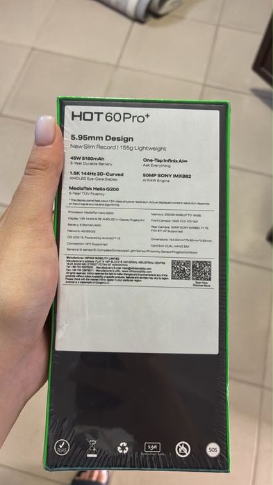 Infinix HOT 6 Pro plus новый
