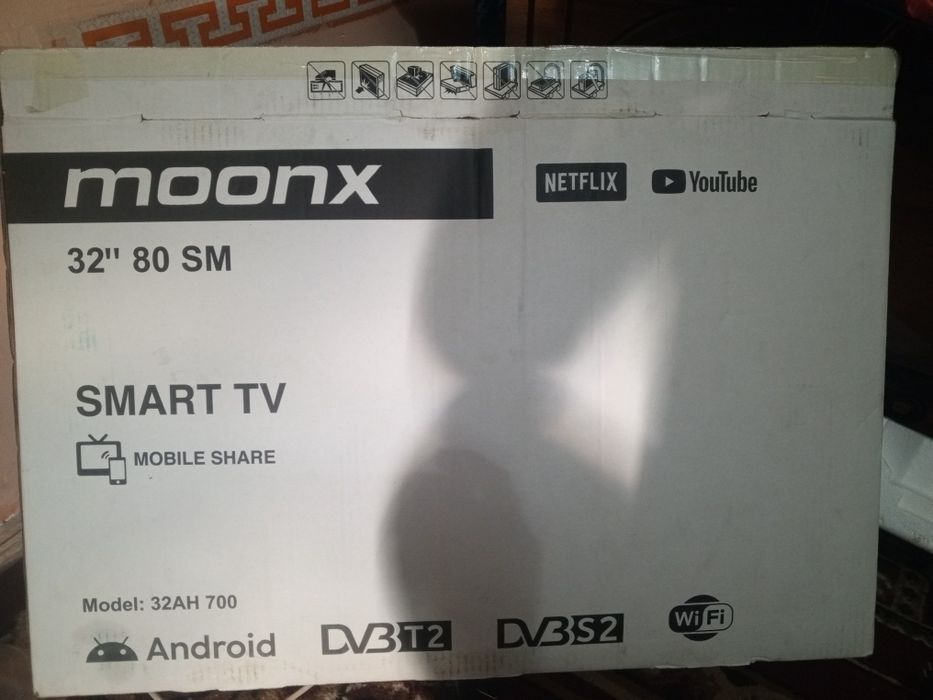 32 talik Smart Moonx Televiziri Sotiladi